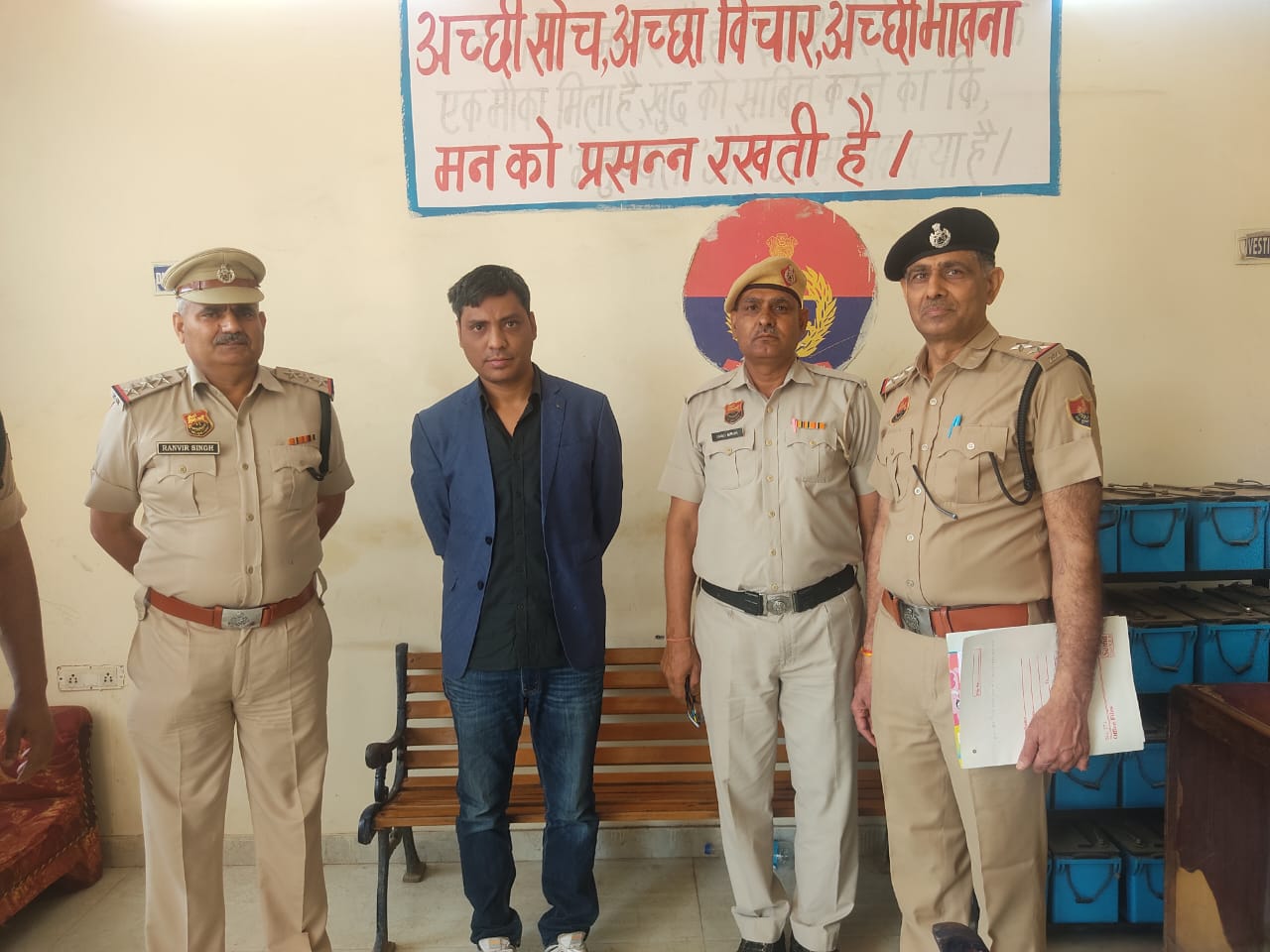 FAKE IPS: खुद को डी.सी.पी साउथ दिल्ली बताने वाला फर्जी IPS चढ़ा फरीदाबाद पुलिस के हत्थे