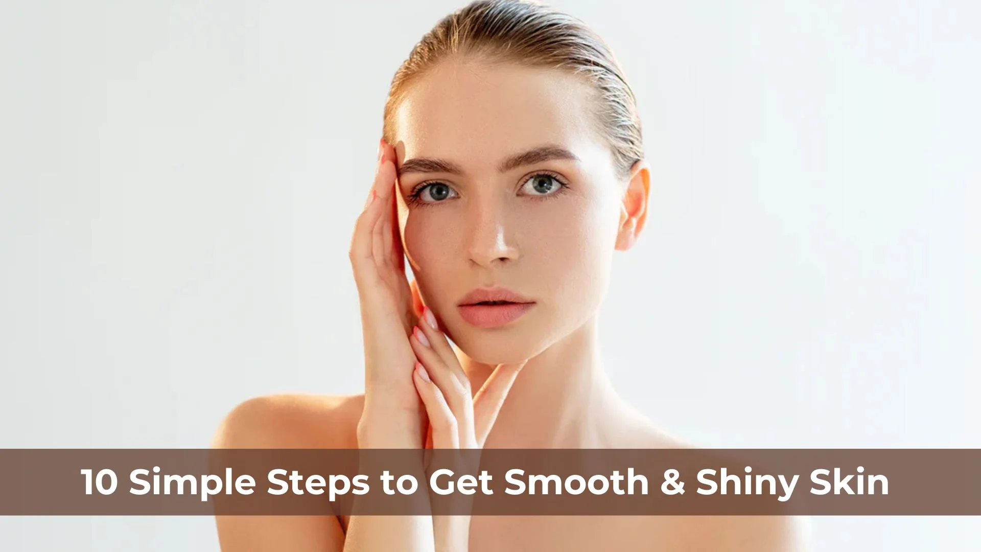 This way your skin will become shiny. Do this before sleeping. Your skin will become healthy, soft and shiny