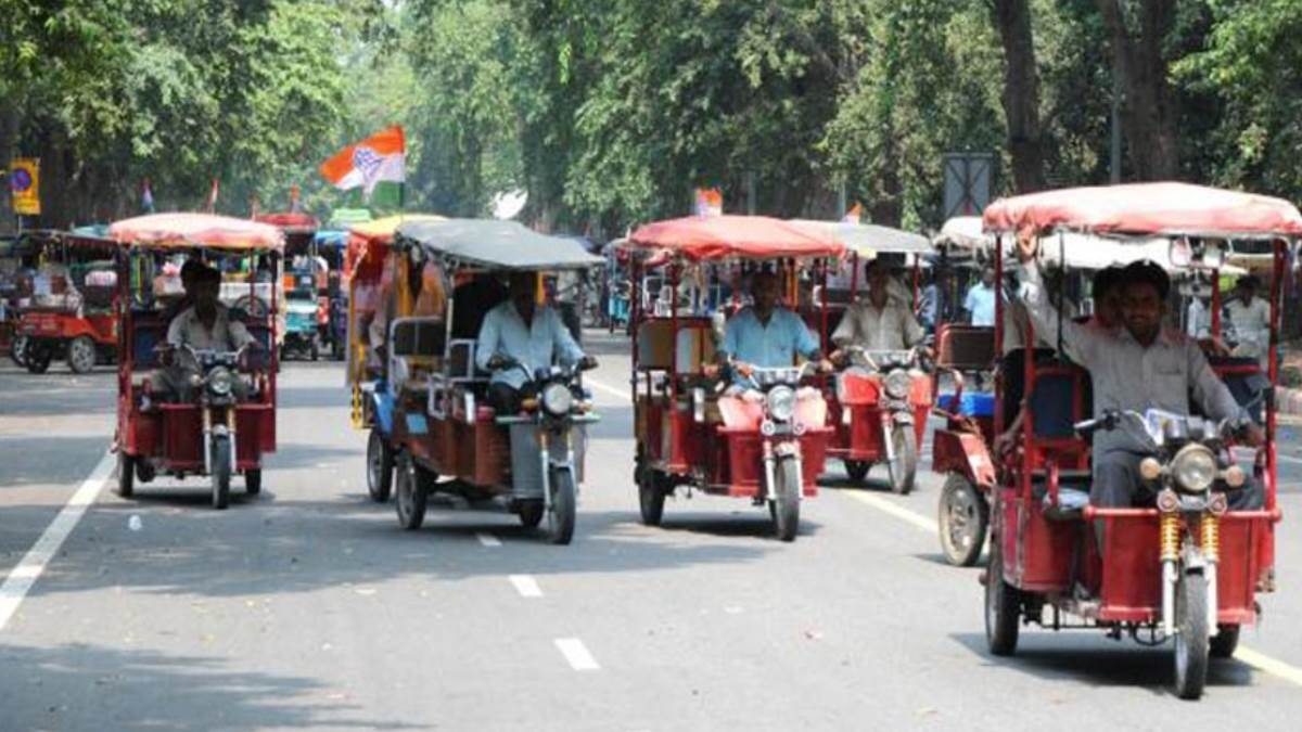 मोबाइल एप से ई-रिक्शा होगा बुक ! 600 रूट पर की मैपिंग हुई पूरी