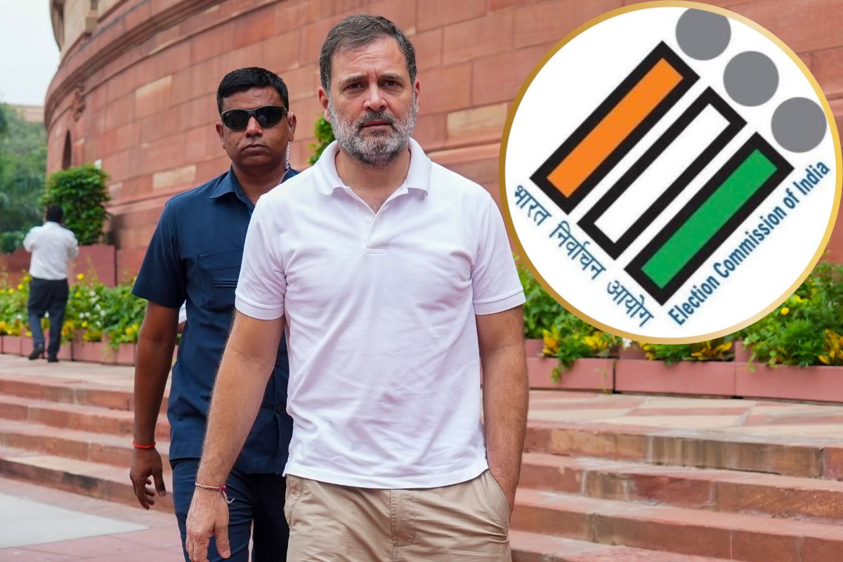 RAHUL GANDHI: राहुल गांधी के आरोपों पर EC का पलटवार