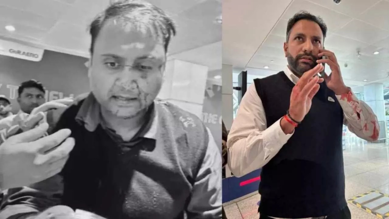 एयरपोर्ट पर पायलट ने 7 साल की बेटी के सामने पैसेंजर से की मारपीट