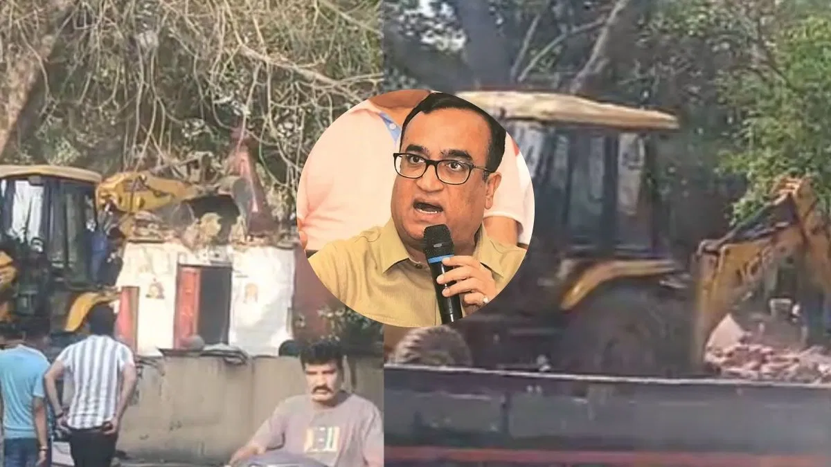 1400 year old temple in Delhi: दिल्ली में 1400 साल पुराने मंदिर तोड़ने का मामला