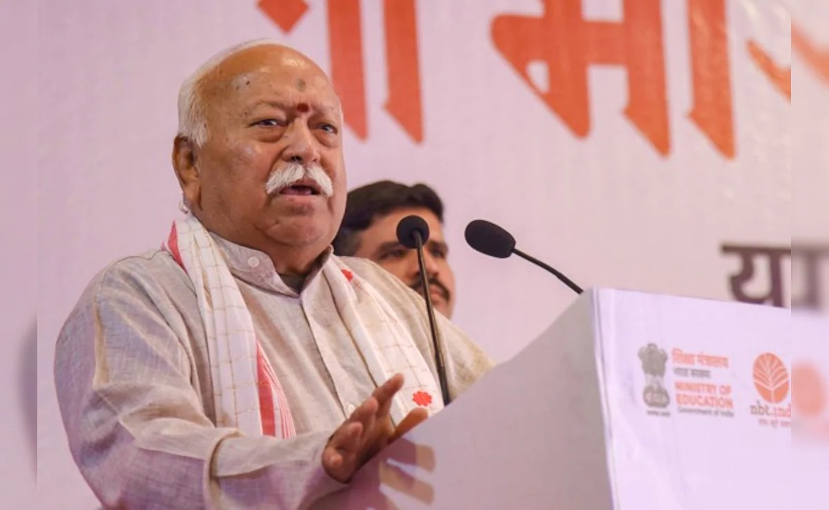 "five things must be implemented in life": छत्तीसगढ़ की राजधानी रायपुर पहुंचे RSS प्रमुख मोहन भागवत 