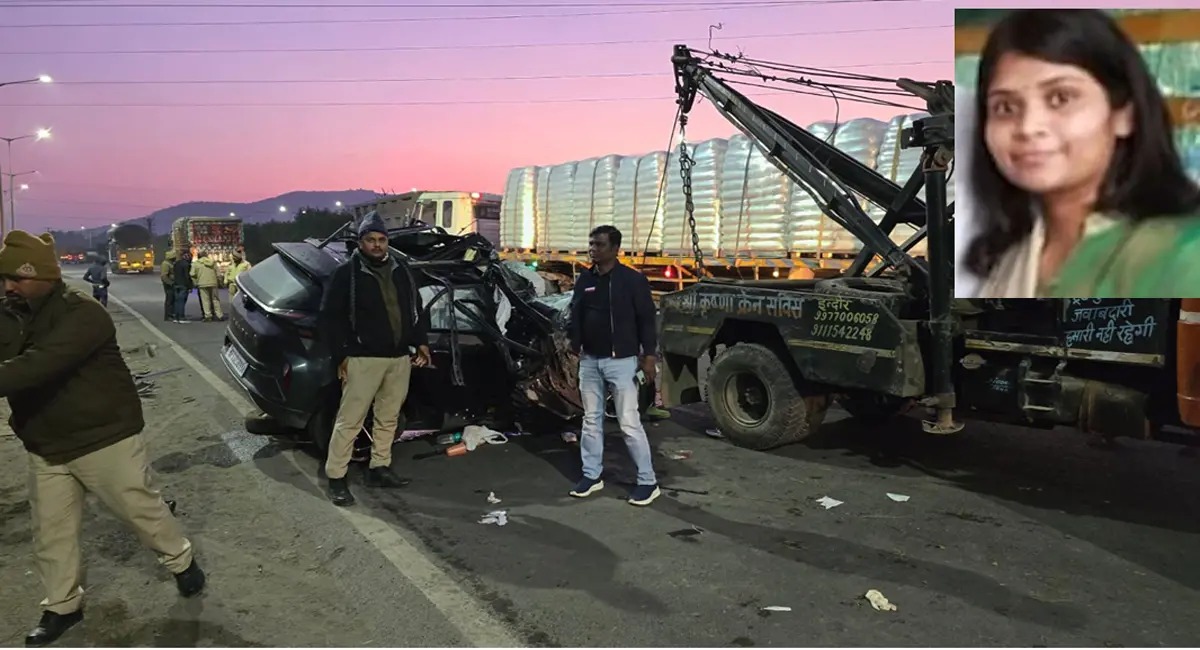 पूर्व गृहमंत्री की बेटी की सड़क हादसे में मौत