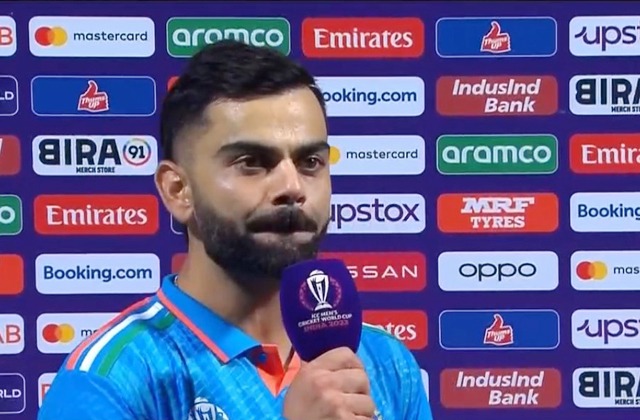 कोहली की बातों ने जीता फैंस का दिल