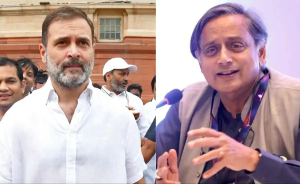 राहुल गांधी ने भरे मंच से किया शशि थरूर का अपमान!