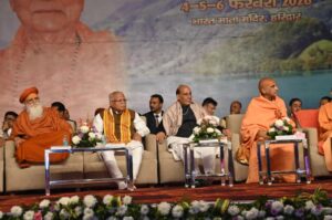 हरिद्वार में स्वामी सत्यमित्रानंद गिरि जी की समाधि मंदिर का भव्य लोकार्पण