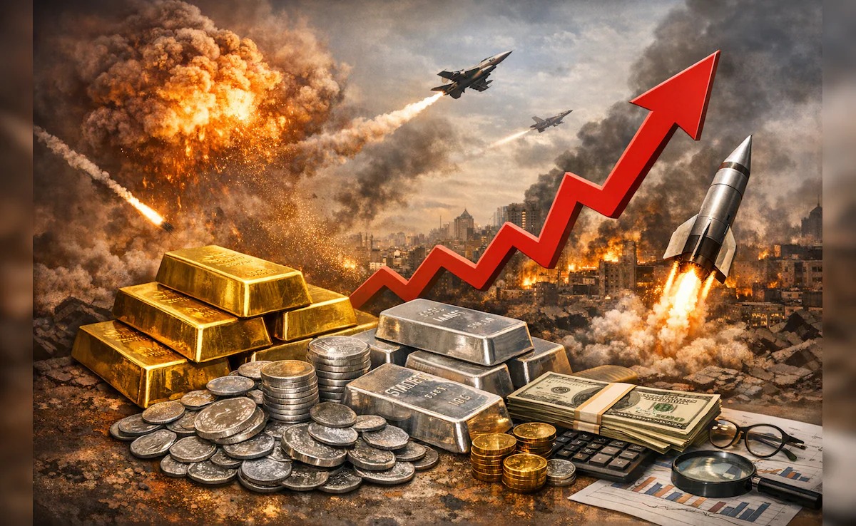 ईरान-इजरायल युद्ध का सोना-चांदी पर असर