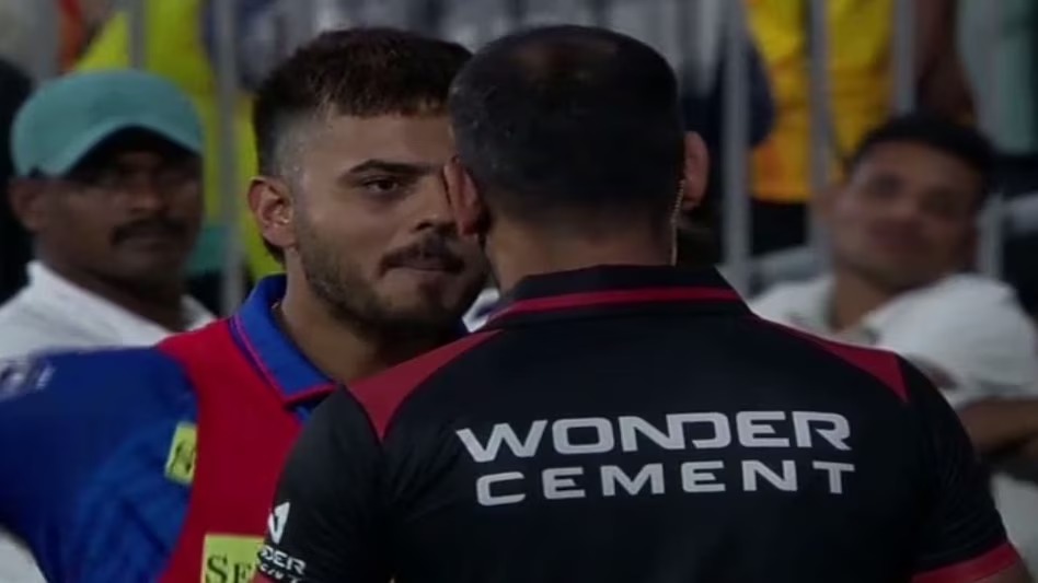 अंपयार से क्यों भिड़ गए नीतीश राणा