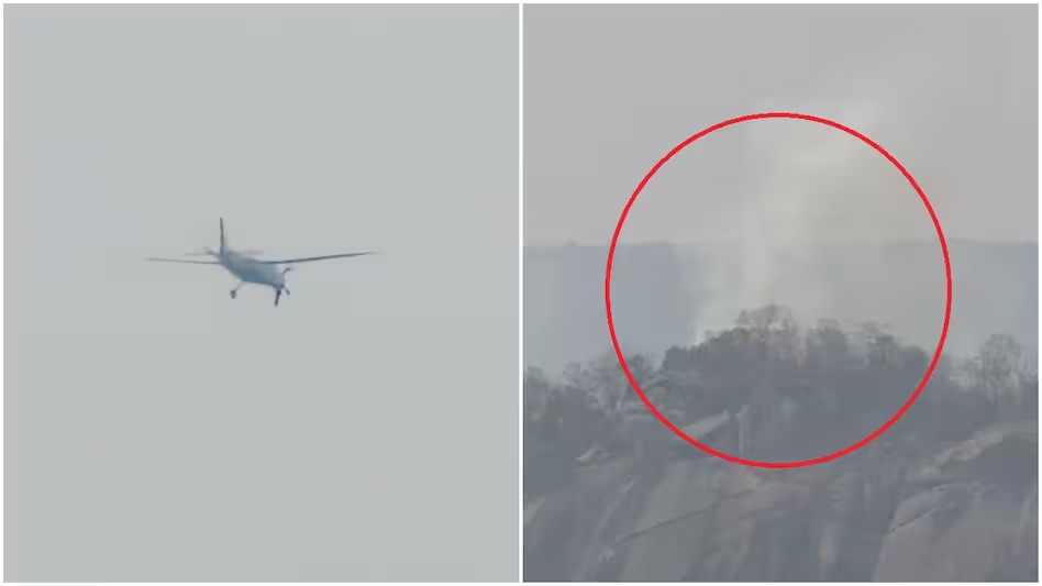 छत्तीसगढ़ में अचानक पहाड़ी से जा टकराया प्राइवेट एयरक्राफ्ट, हुआ क्रैश