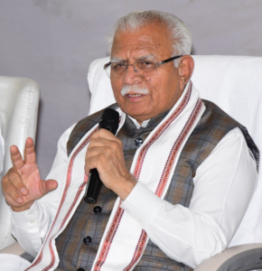 केंद्रीय मंत्री मनोहर लाल