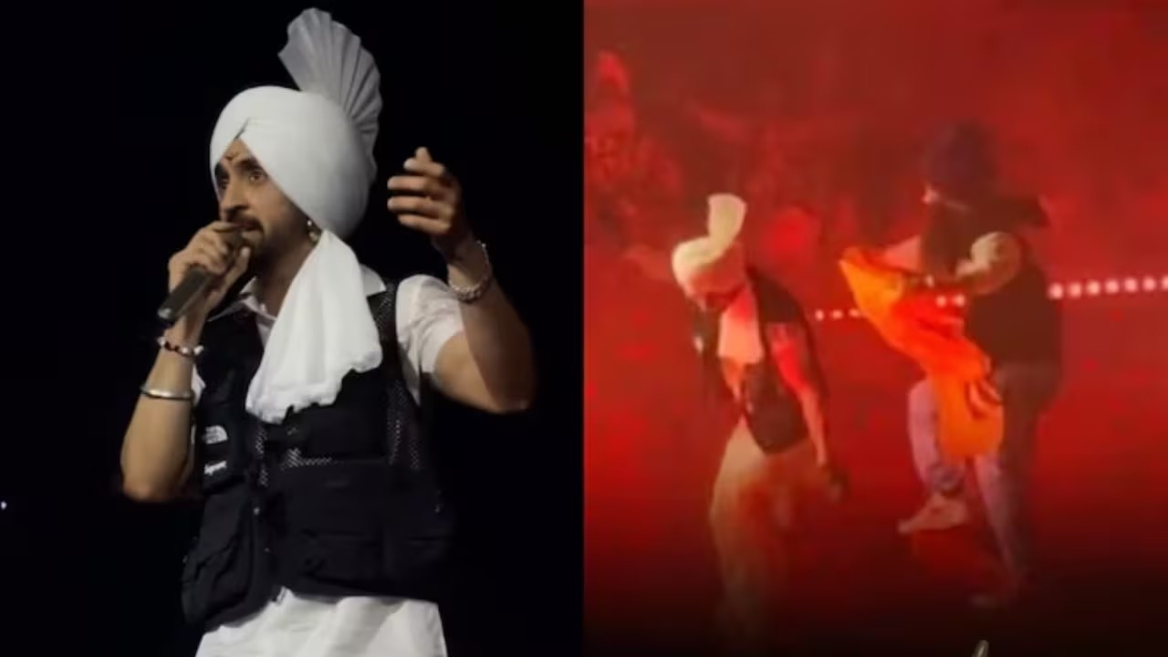 दिलजीत दोसांझ के कॉन्सर्ट में हंगामा