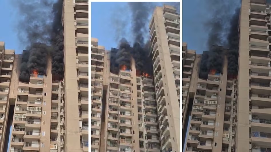 नोएडा में फिर से हुआ AC Blast