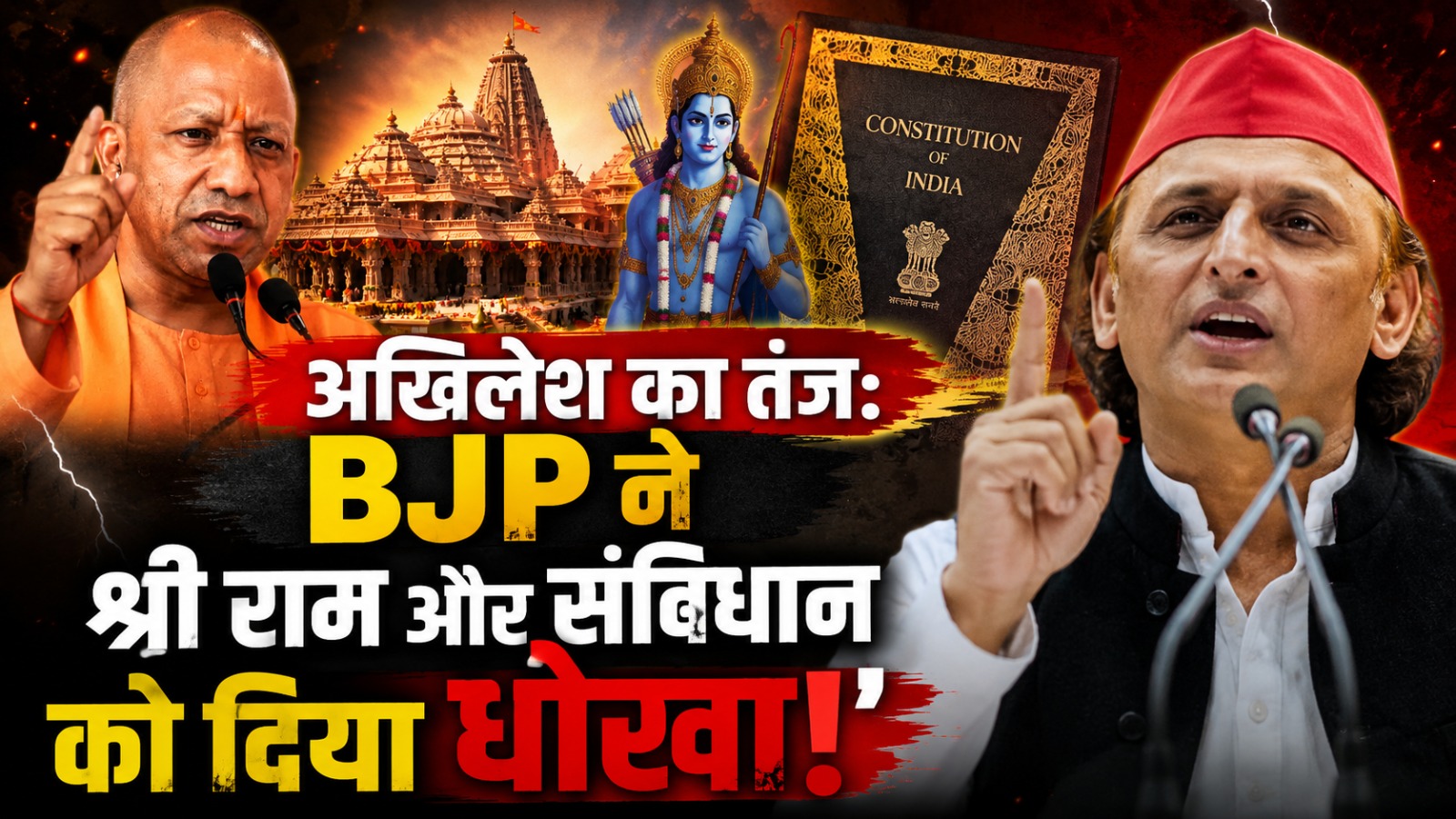 राम मंदिर चढ़ावा विवाद पर सियासत तेज, अखिलेश ने BJP पर साधा निशाना 1 राम मंदिर चढ़ावा विवाद पर सियासत तेज, अखिलेश ने BJP पर साधा निशाना