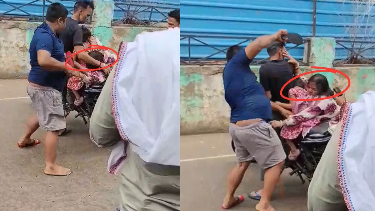 बीच सड़क देवर ने भाभी पर बरसाए जूते और चप्पल, 5 साल की मासूम भी हुई घायल 5 बीच सड़क देवर ने भाभी पर बरसाए जूते और चप्पल