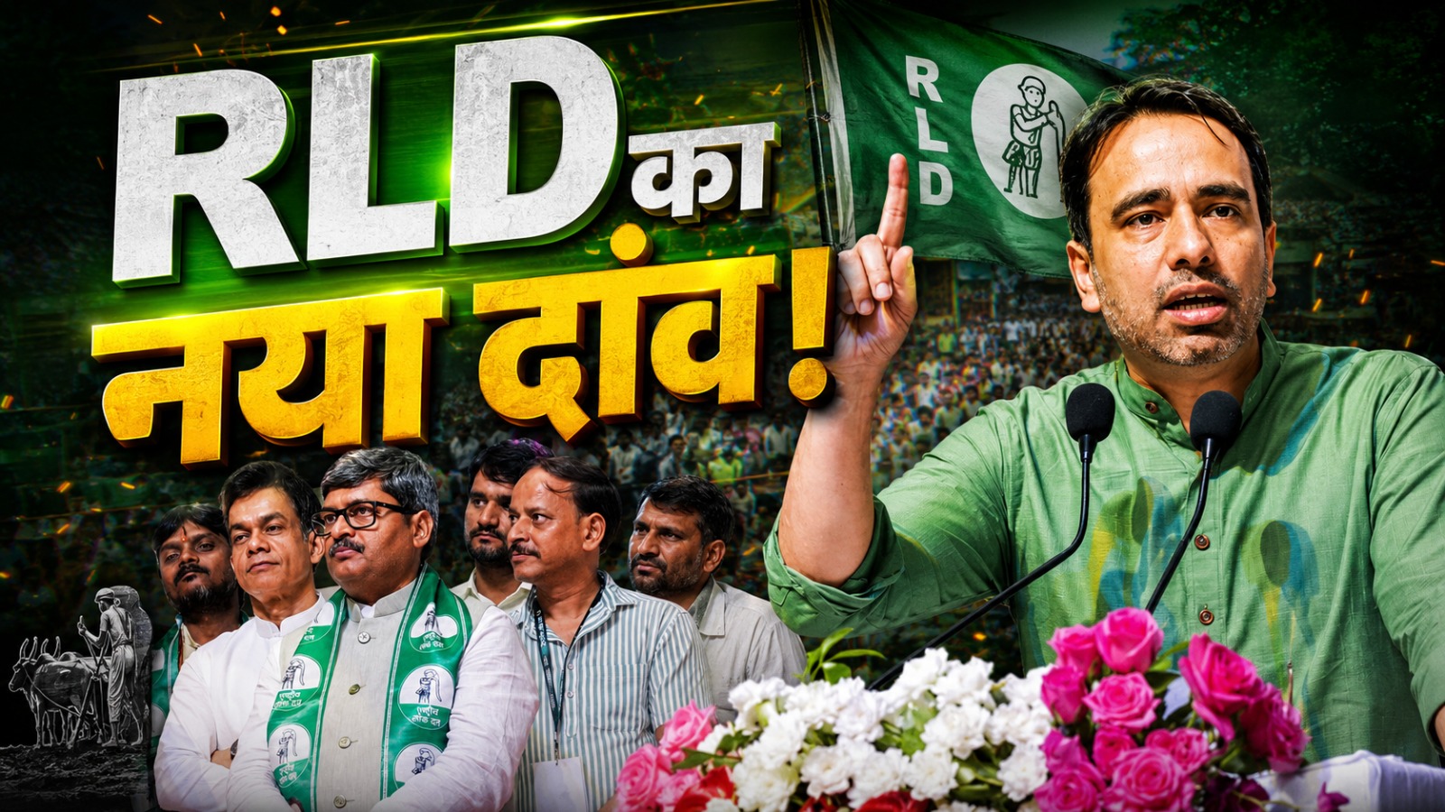 क्या जाटों से आगे बढ़कर ब्राह्मण-गुर्जर समीकरण साध रही RLD?