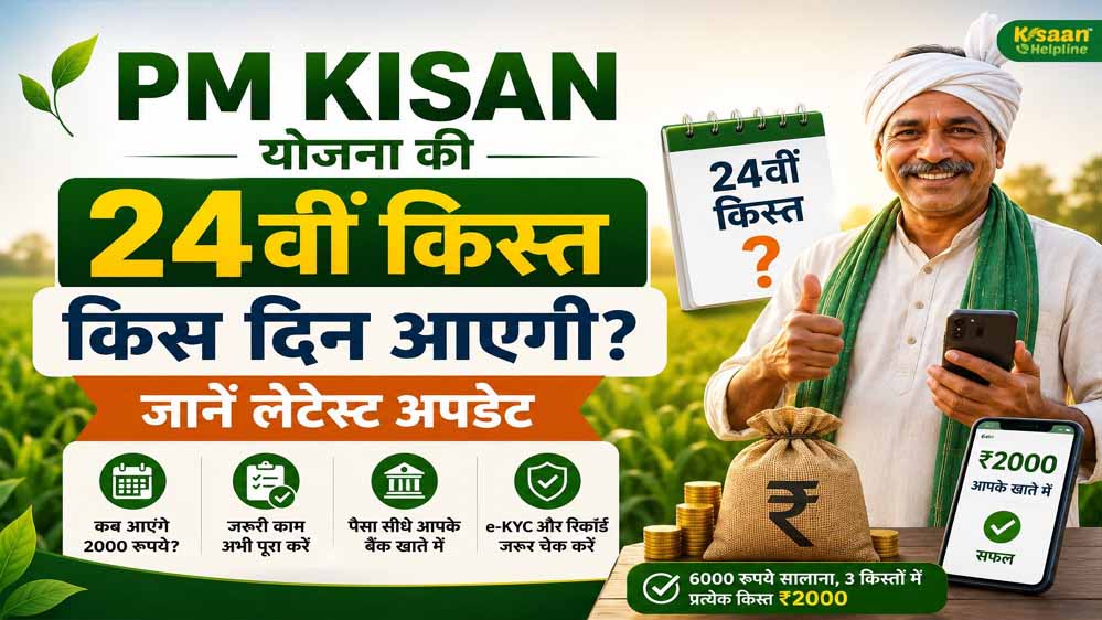 PM Kisan 24वीं किस्त से पहले कर लें ये 3 काम, तभी खाते में आएंगे ₹2,000 5 18A189
