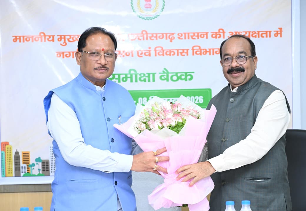 शहरों में नागरिक सुविधाओं और विकास कार्यों में लाएं तेजी : मुख्यमंत्री विष्णु देव साय….. 10 GG 1