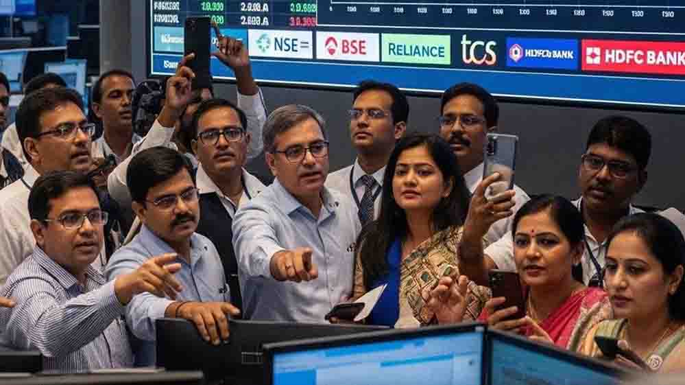 शेयर बाजार की हरे निशान में शुरुआत, कुछ ही देर में Sensex-Nifty की तेजी पड़ी सुस्त 2 23A 18