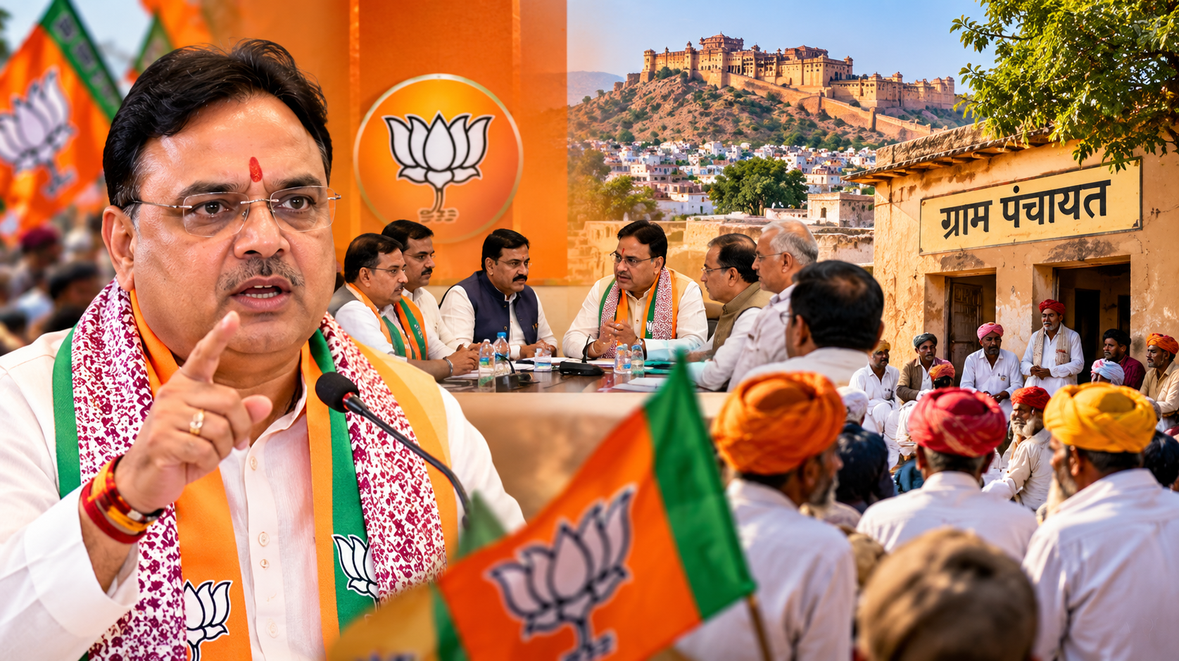 BJP Panchayat Strategy in Rajasthan