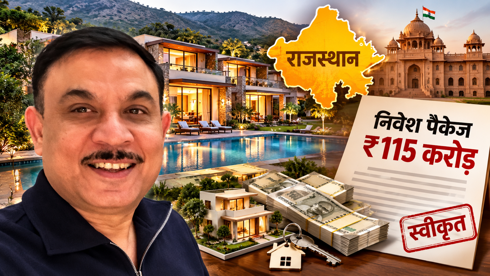 राजस्थान में IAS शिखर अग्रवाल की मुश्किलें बढ़ीं! जिस कंपनी से खरीदे 40 विला-कॉटेज, उसी को मिला 115 करोड़ के निवेश पर विशेष पैकेज 2 Rajasthan Investment Resort Deal