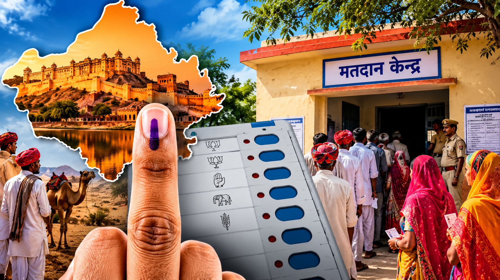 Rajasthan Panchayat Election Panorama