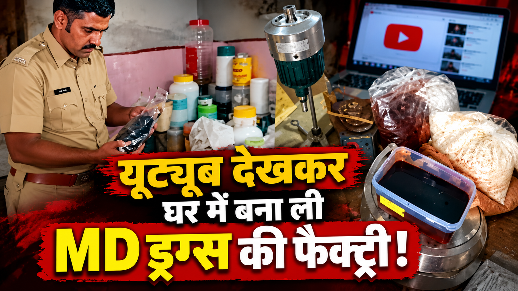 YouTube Tutorial Drug Lab Raid